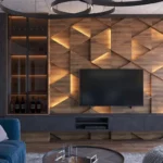 Ідеї дизайну для ремонту зони ТВ фото